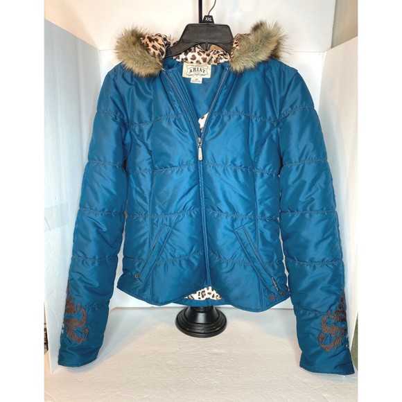 Ariat Jacket with Fur lined Hood, Puffer Jacket, Western, S/P Woman - Picture 1 of 16